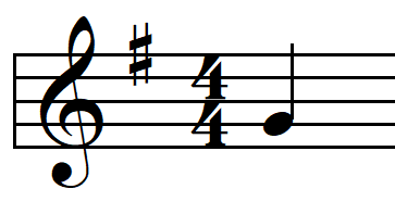 melodic dictation simple meter easy example 1 start